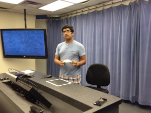 Aditya and his moon rover.