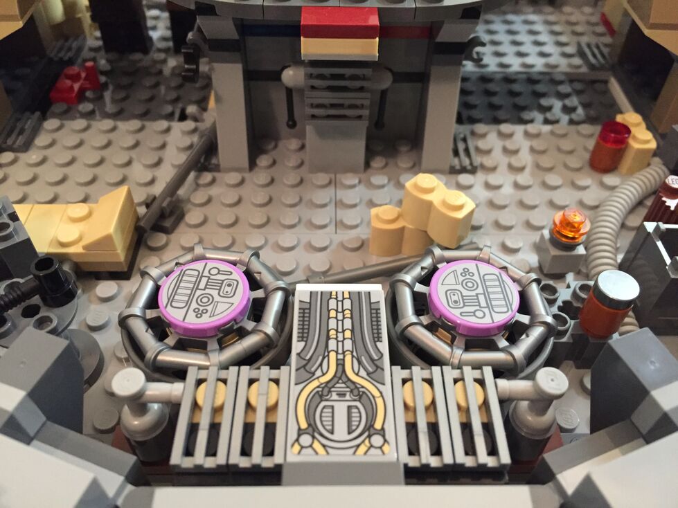 Customized LEGO Star Wars Millennium Falcon 75105