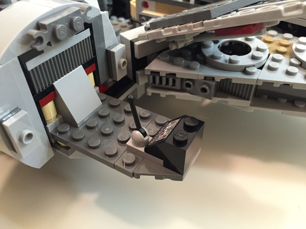 Customized LEGO Star Wars Millennium Falcon 75105