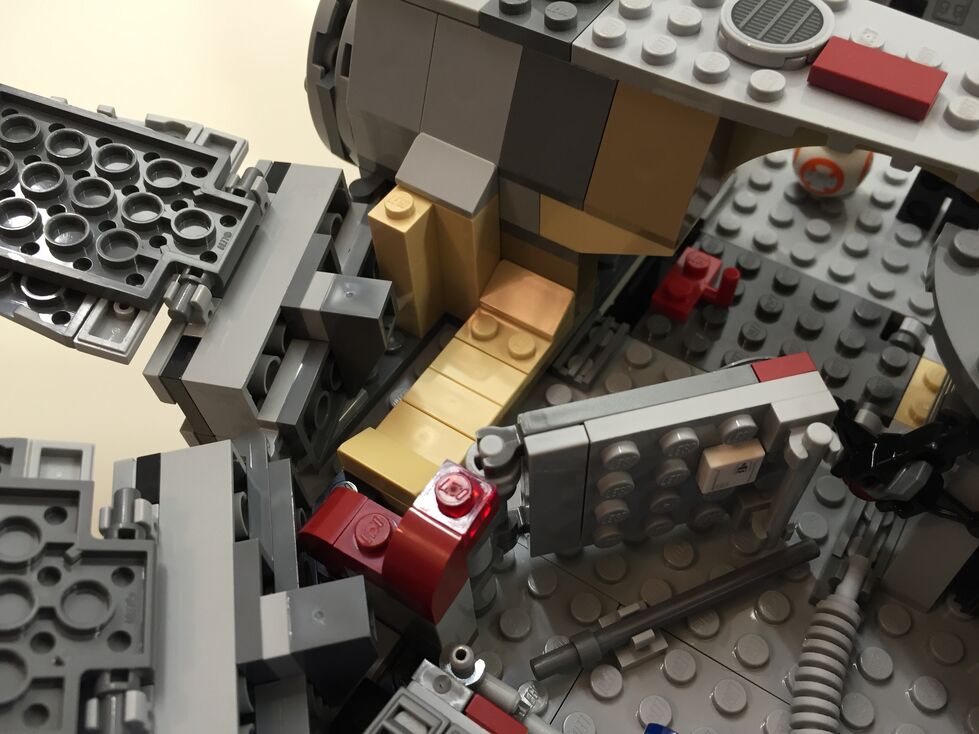 Customized LEGO Star Wars Millennium Falcon 75105