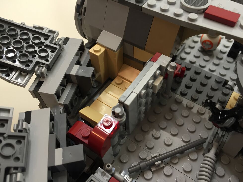 Customized LEGO Star Wars Millennium Falcon 75105