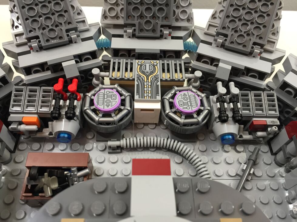 Customized LEGO Star Wars Millennium Falcon 75105