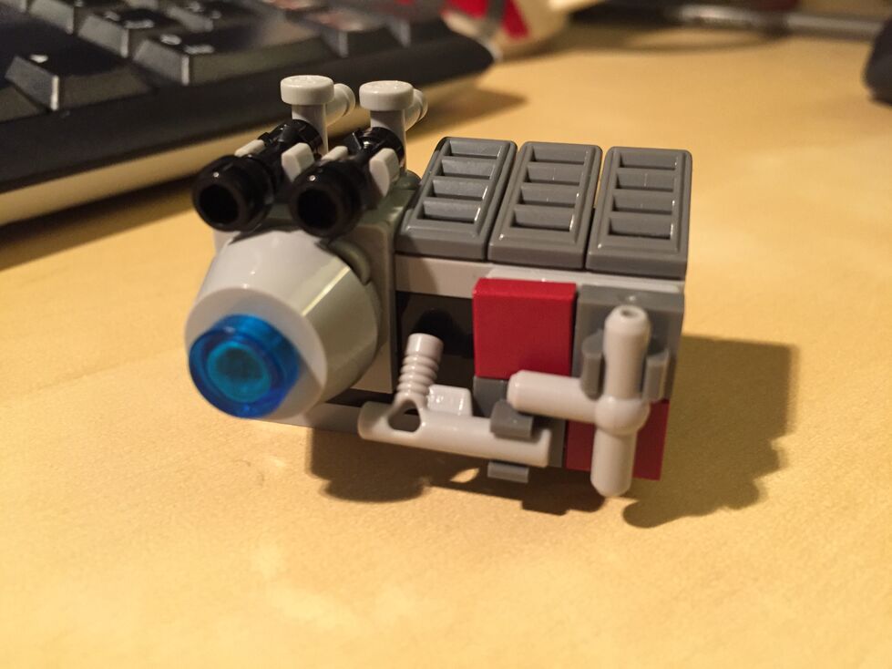 Customized LEGO Star Wars Millennium Falcon 75105