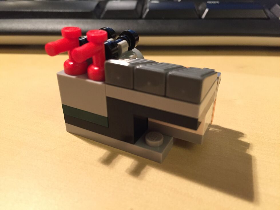 Customized LEGO Star Wars Millennium Falcon 75105