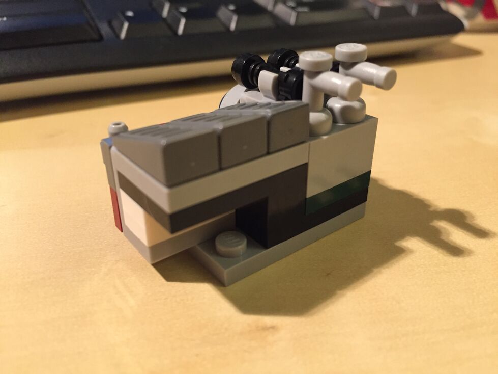 Customized LEGO Star Wars Millennium Falcon 75105