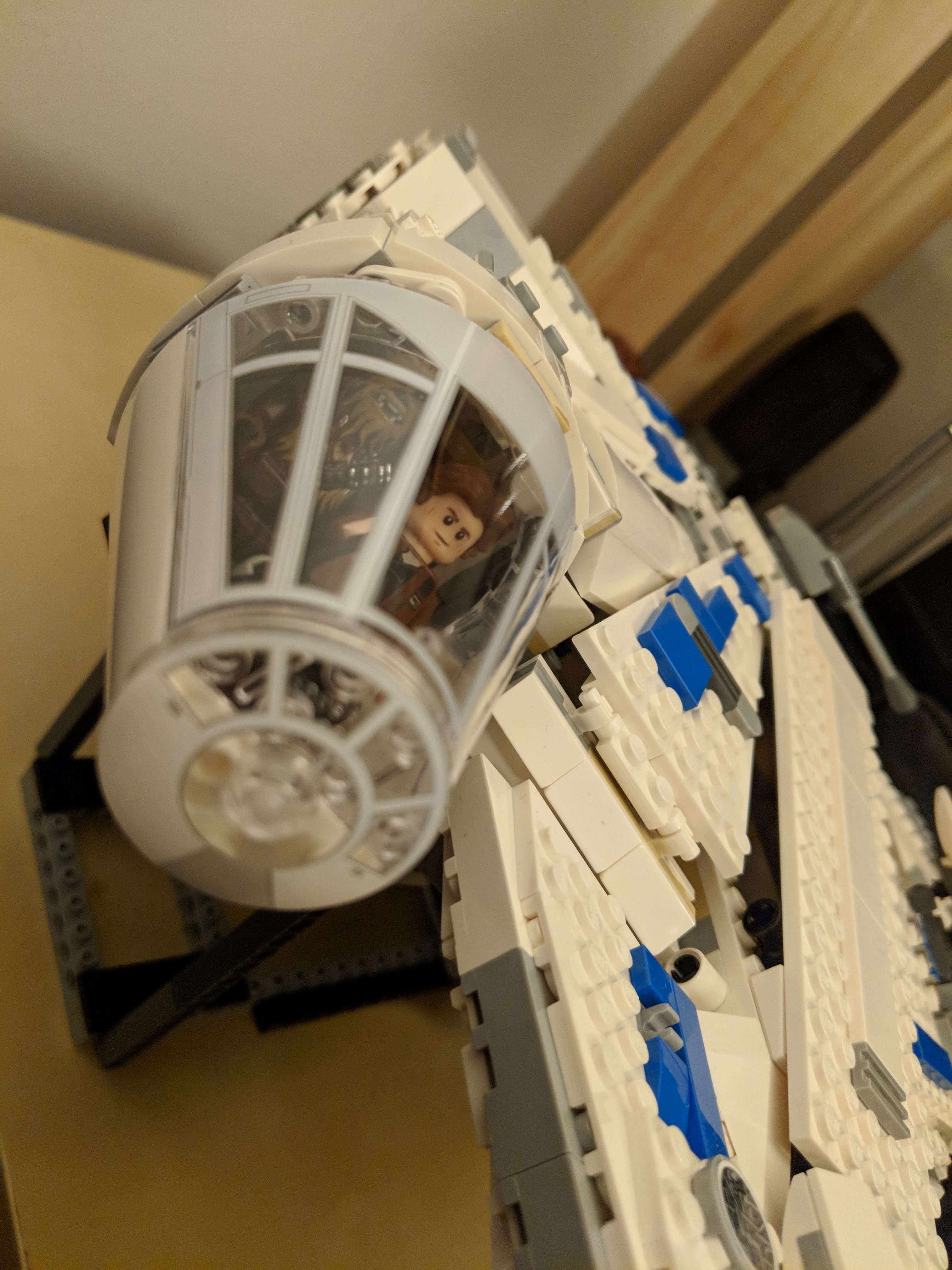 LEGO 75212 Kessel Run Millennium Falcon on Custom Display Stand ...