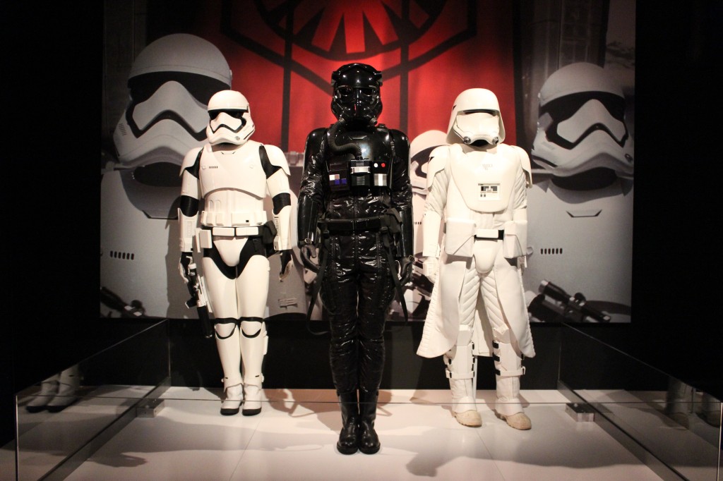 First Order Stormtrooper, TIE Pilot, and Snowtrooper
