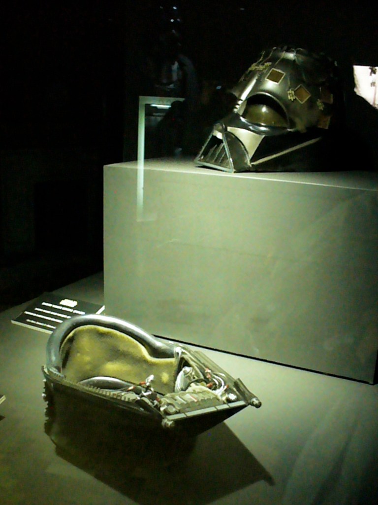 Darth Vader face mask and collar