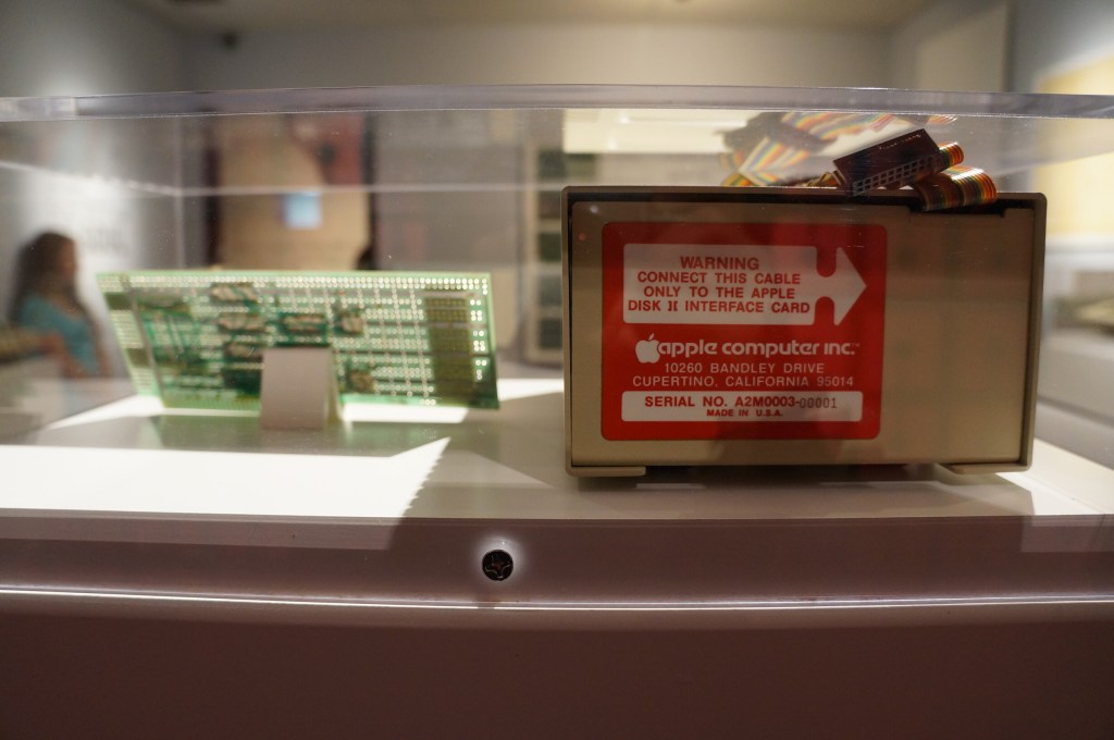 Disk II serial number 001 back