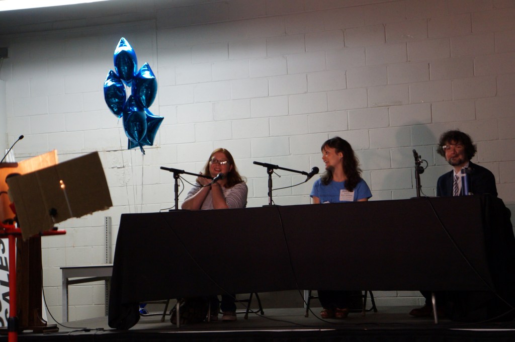 VCFSE 2.0 Digital Archivists Panel, Anne M. Graham, Wendy Hagenmaier, and Jason Ellis
