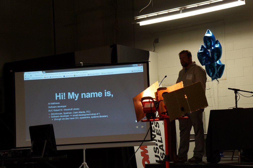 VCFSE 2.0 Digital Archivists Panel, Al Matthews