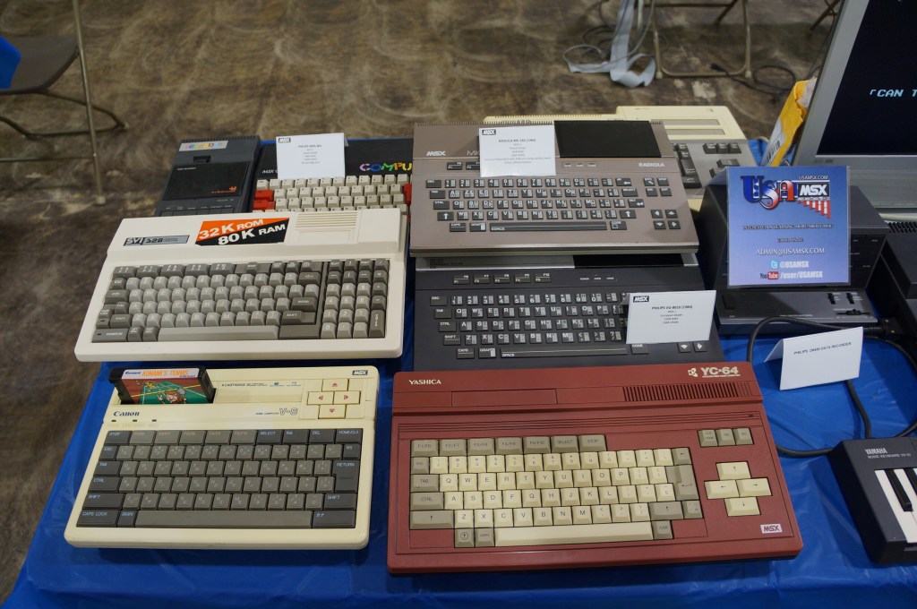 VCFSE 2.0, Exhibition Hall, MSX Computers