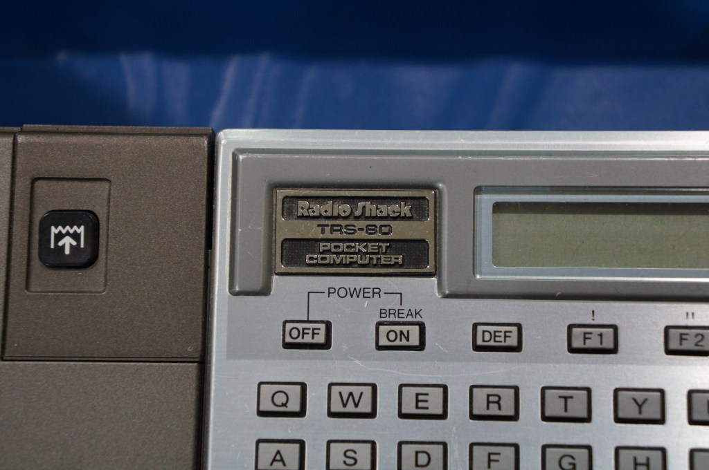 VCFSE 2.0, Exhibition Hall, Radio Shack TRS-80 Pocket Computer