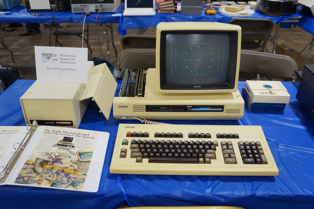 VCFSE 2.0, Exhibition Hall, Epson QX-10