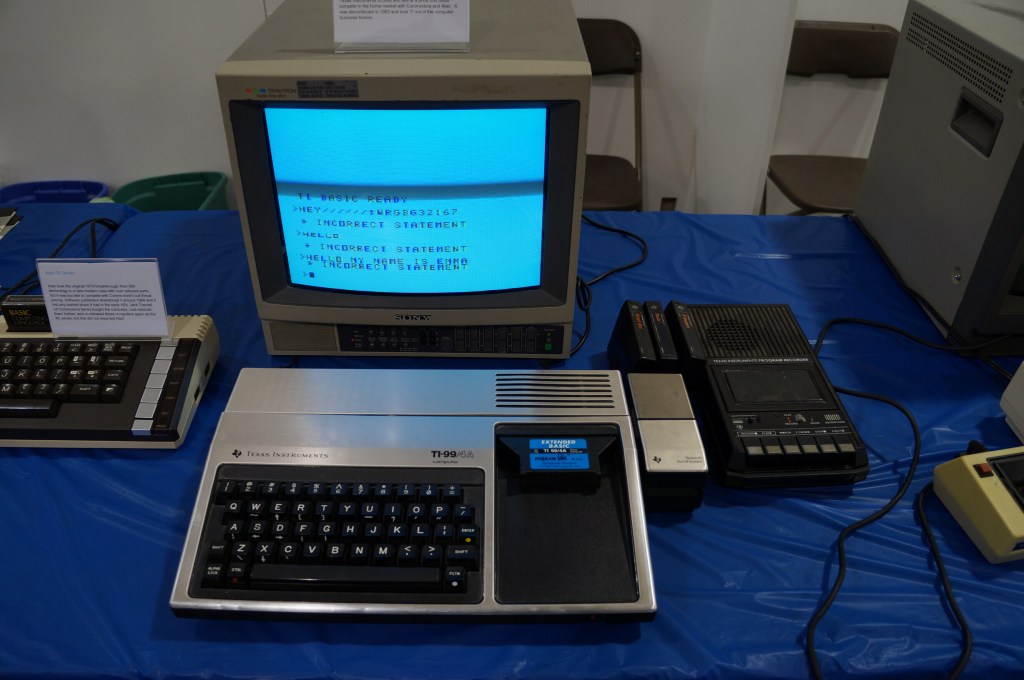 VCFSE 2.0, Exhibition Hall, TI-99/4A
