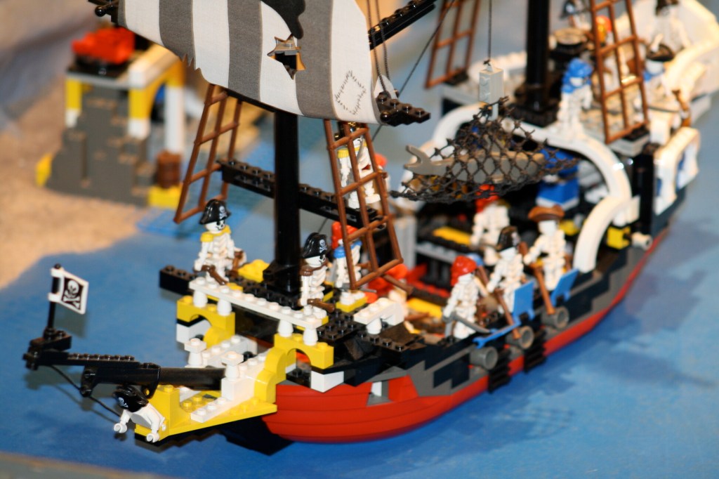 Brick City in Niagara Falls, LEGO sets, custom models, and minifigures on display.