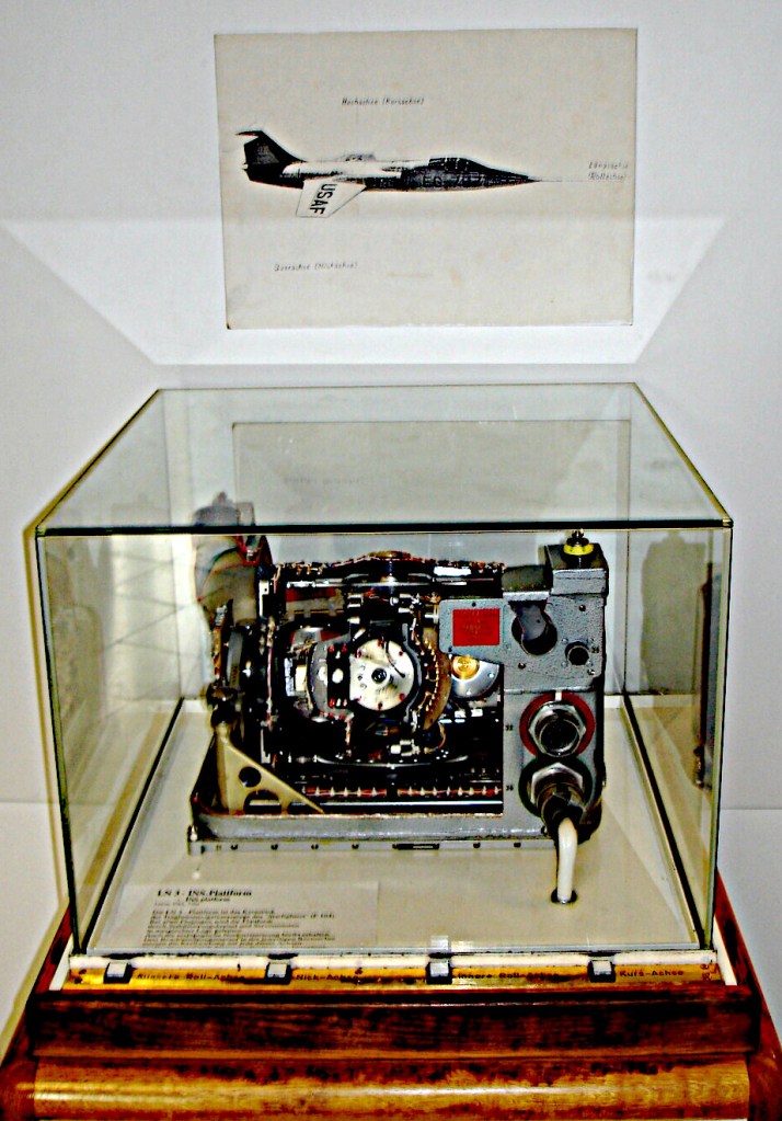 Deutsches Museum, Munich, Germany, Lockheed F-104 Starfighter LN-3 Inertial Navigation System