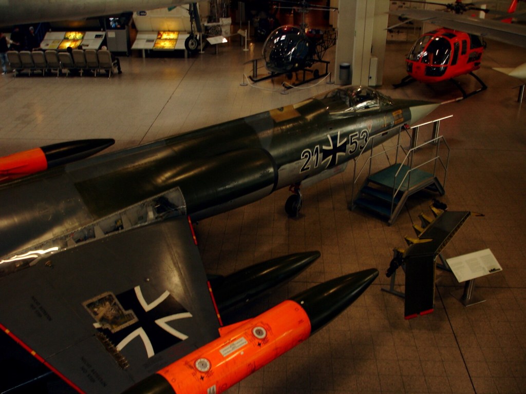 Deutsches Museum, Munich, Germany, Lockheed F-104 Starfighter