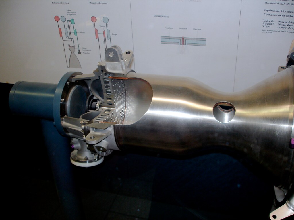 Deutsches Museum, Munich, Germany, Rocket