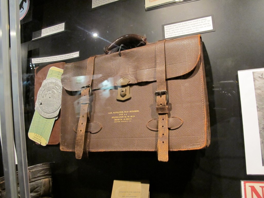 Mighty Eighth Air Force Museum in Savannah, GA, Navigator Case