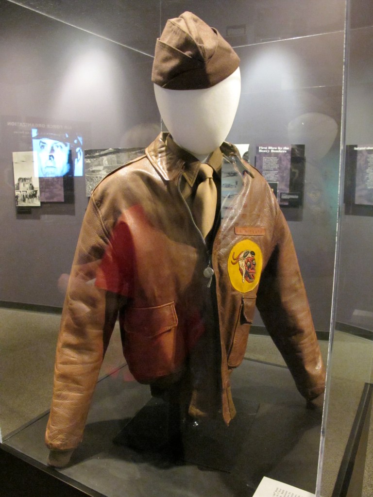 Mighty Eighth Air Force Museum in Savannah, GA, Leather Flight Jacket