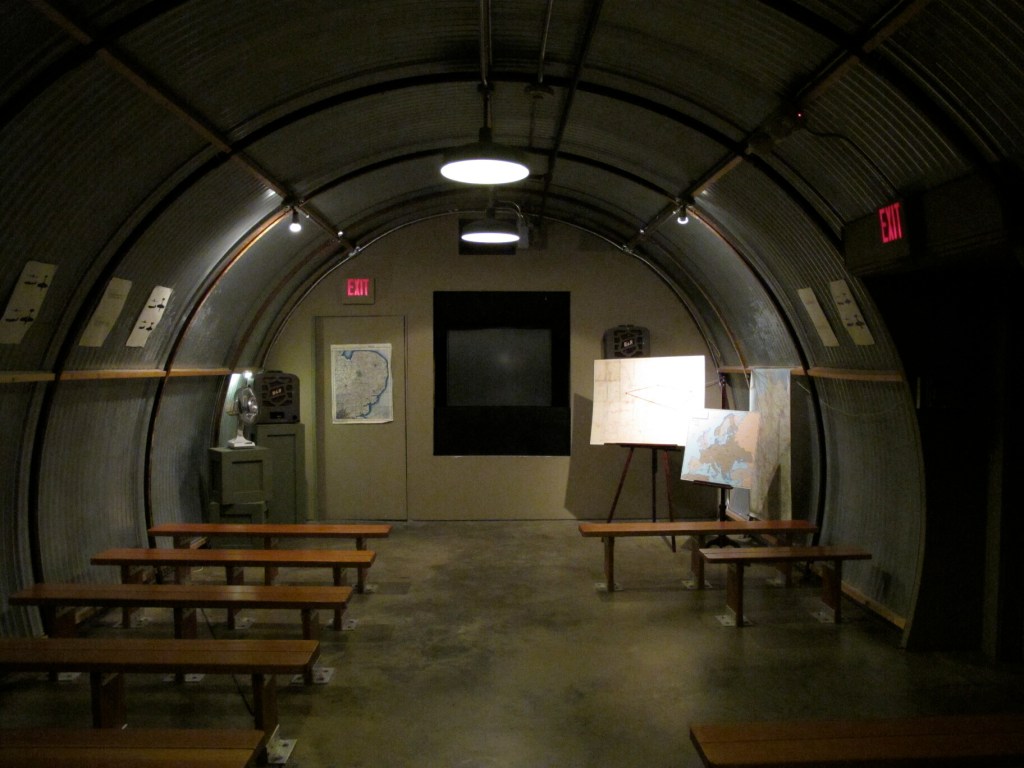 Mighty Eighth Air Force Museum in Savannah, GA, Crew Briefing Room