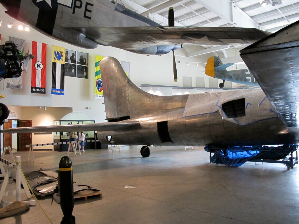 Mighty Eighth Air Force Museum in Savannah, GA, Boeing B-17 Flying Fortress Being Restored