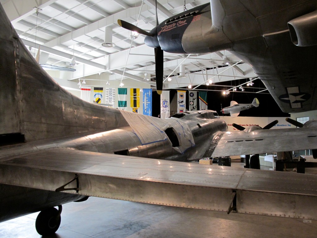 Mighty Eighth Air Force Museum in Savannah, GA, Boeing B-17 Flying Fortress Being Restored