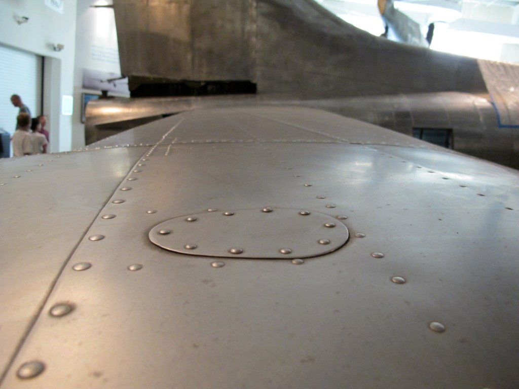 Mighty Eighth Air Force Museum in Savannah, GA, Boeing B-17 Flying Fortress Being Restored