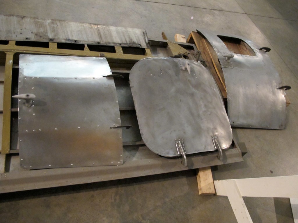 Mighty Eighth Air Force Museum in Savannah, GA, Boeing B-17 Flying Fortress Being Restored