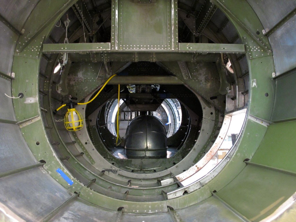 Mighty Eighth Air Force Museum in Savannah, GA, Boeing B-17 Flying Fortress Being Restored