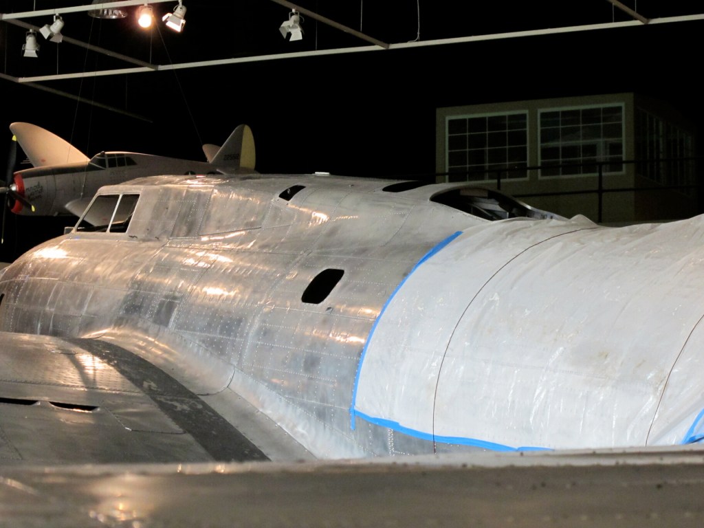 Mighty Eighth Air Force Museum in Savannah, GA, Boeing B-17 Flying Fortress Being Restored
