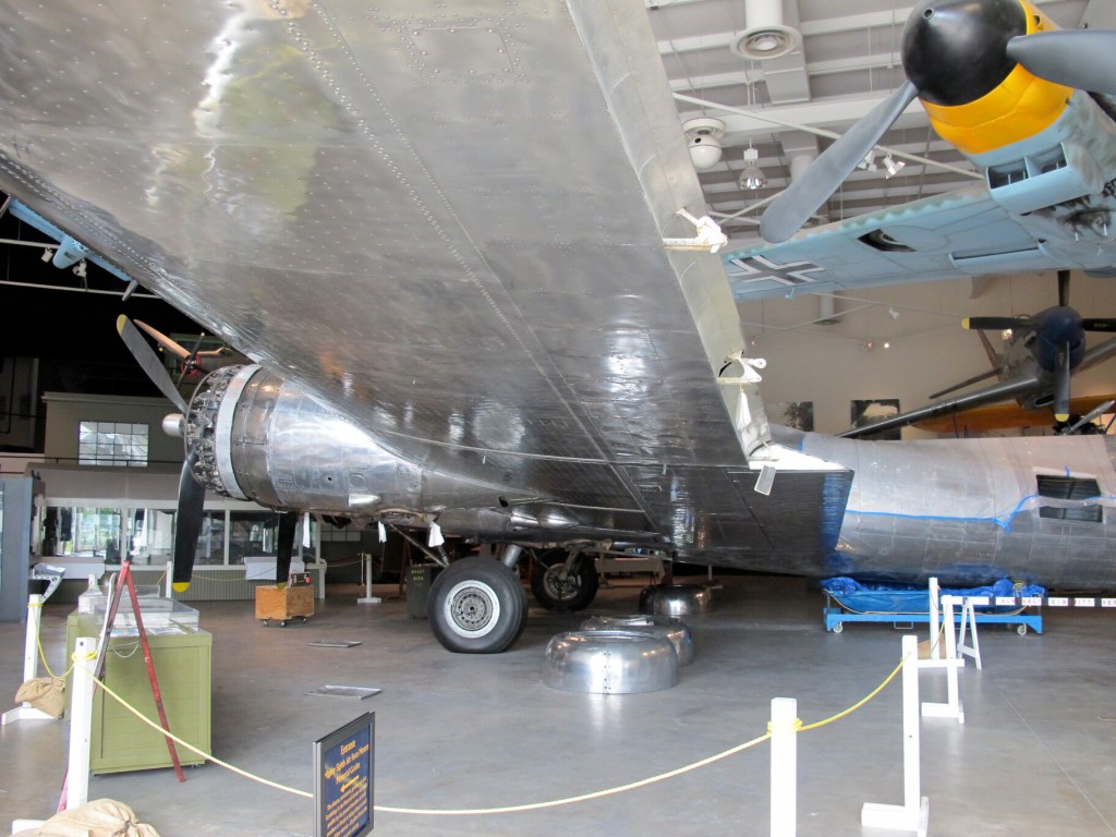Mighty Eighth Air Force Museum in Savannah, GA, Boeing B-17 Flying Fortress Being Restored