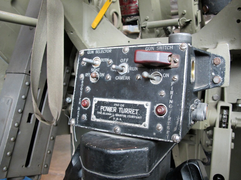 Mighty Eighth Air Force Museum in Savannah, GA, Boeing B-17 Flying Fortress Being Restored, Dorsal Gunner Position