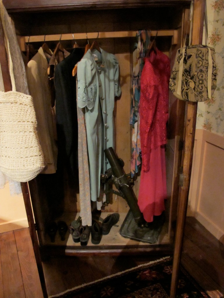 Mighty Eighth Air Force Museum in Savannah, GA, Mortar Launcher in a Closet