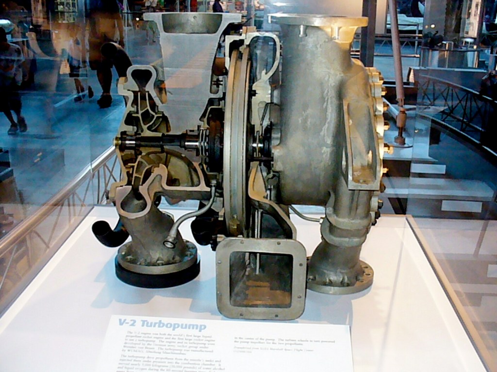 National Air and Space Museum, Udvar-Hazy Center, V-2 Turbopump