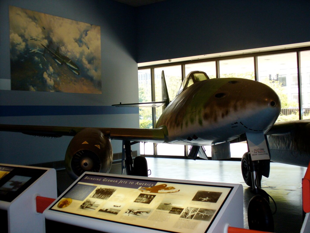 Smithsonian National Air and Space Museum in Washington, DC, Messerschmitt Me 262 A-1a Schwalbe (Swallow)