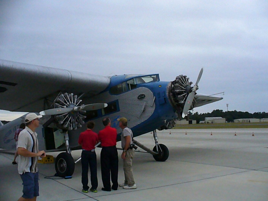 1929 Ford Tri-Motor Model 4-AT on St. Simons Island, GA