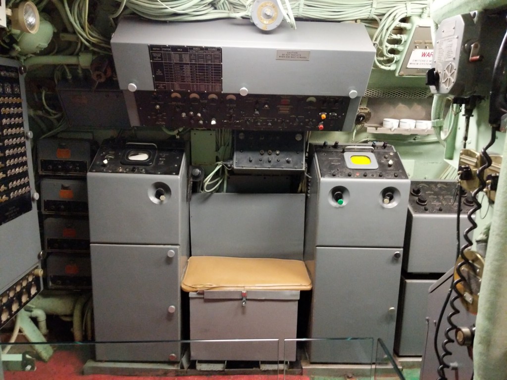 USS Growler (SSG-577), Cold War-era Cruise Missile Submarine Docked Next to Intrepid Museum, March 2019, Interior