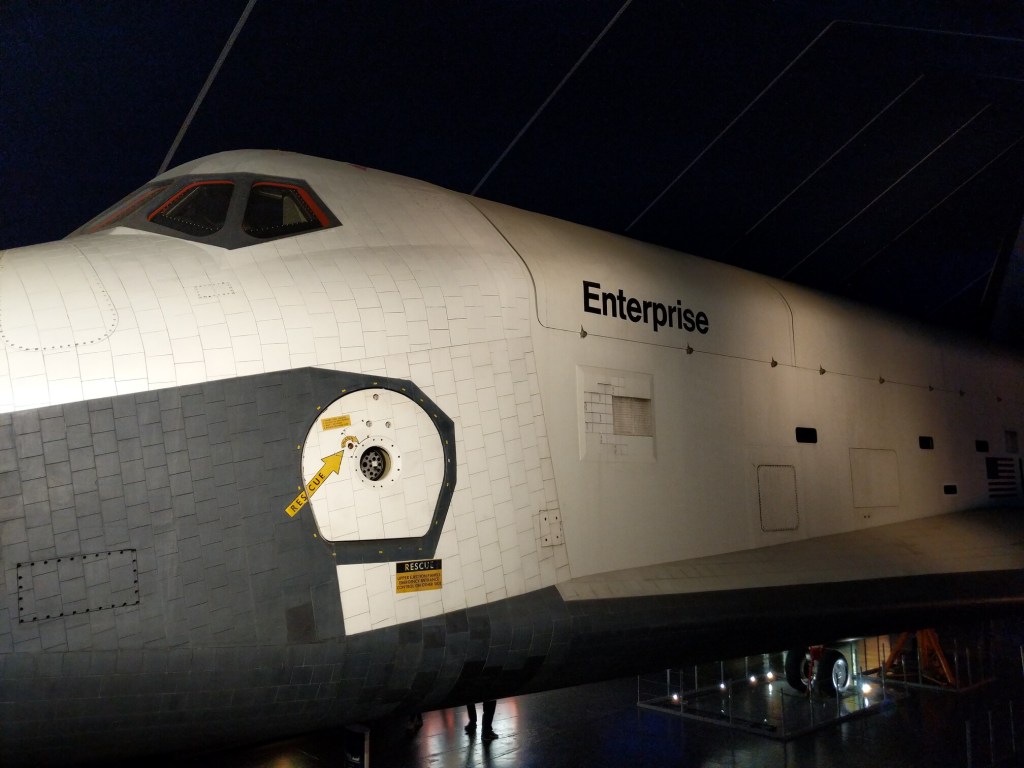 Intrepid Museum, WWII Aircraft Carrier turned Air and Space Museum, Manhattan, New York, Space Shuttle Enterprise