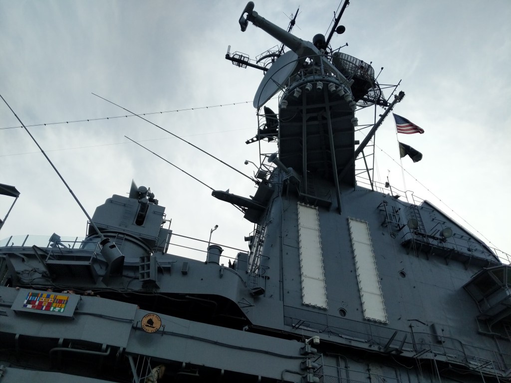 Intrepid Museum, WWII Aircraft Carrier turned Air and Space Museum, Manhattan, New York, Conning Tower