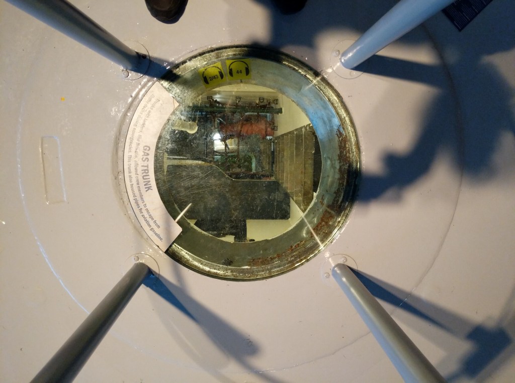 Intrepid Museum, WWII Aircraft Carrier turned Air and Space Museum, Manhattan, New York, Ship Interior