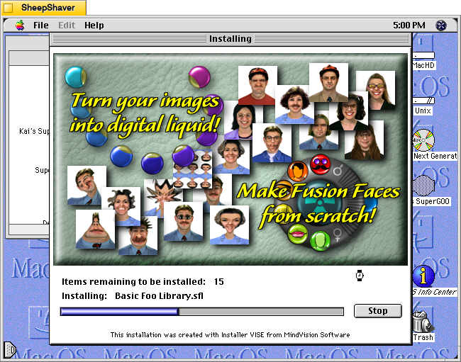 Kai’s SuperGOO 1.0 for Macintosh: Face Image Generator and Manipulator ...