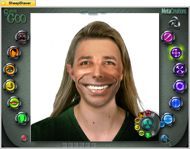 Kai's SuperGOO 1.0 Fusion Room random face generated on MacOS 8.1.