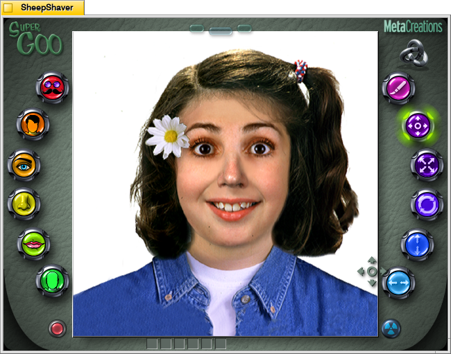 Kai's SuperGOO 1.0 Fusion Room random face generated on MacOS 8.1.