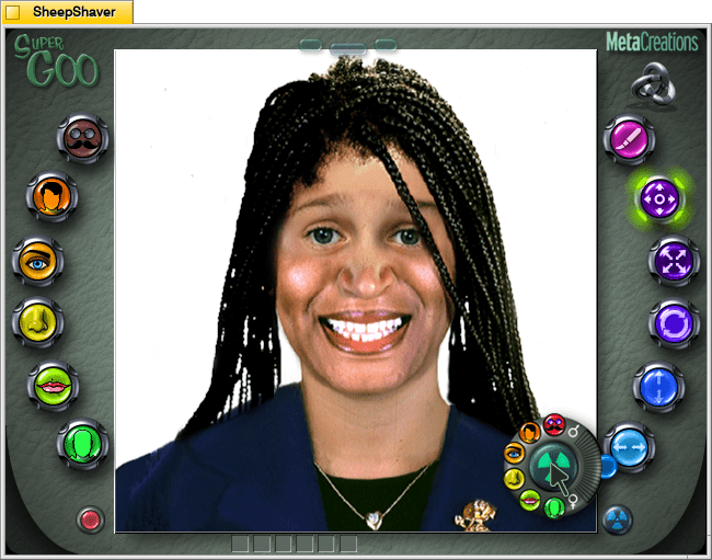 Kai's SuperGOO 1.0 Fusion Room random face generated on MacOS 8.1.