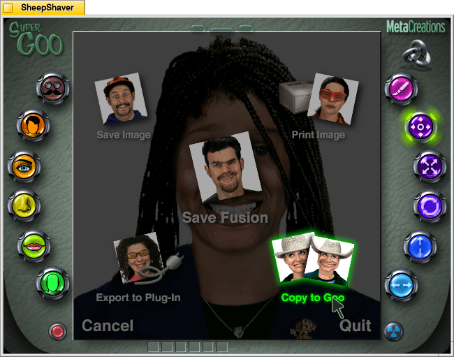 Kai's SuperGOO 1.0 Out Panel on MacOS 8.1.