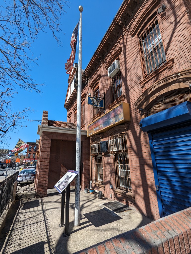 Michael A Rawley Jr. American Legion Post 1636 on 9th Street in Brooklyn, New York.