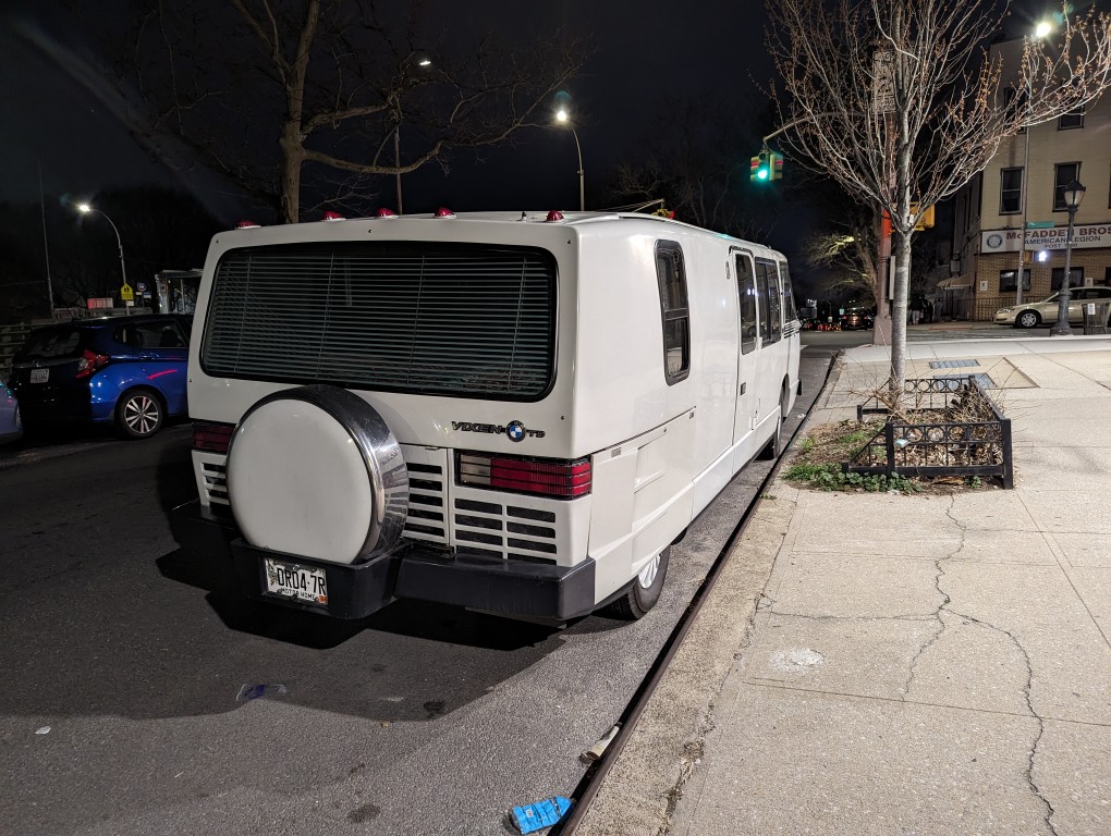 Vixen RV rear-side view