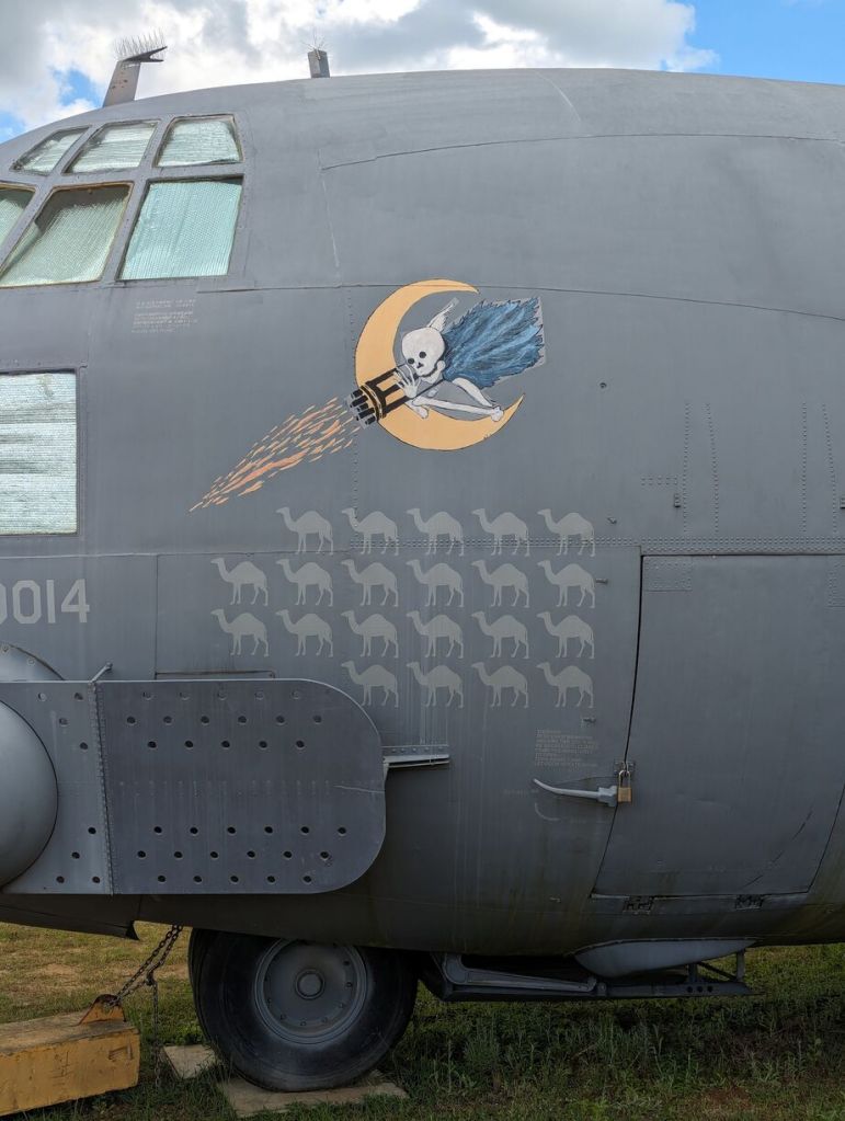 Lockheed C-130 Hercules and Its Weapons and Equipment, Museum of Aviation, Robins Air Force Base, Warner Robins, GA.